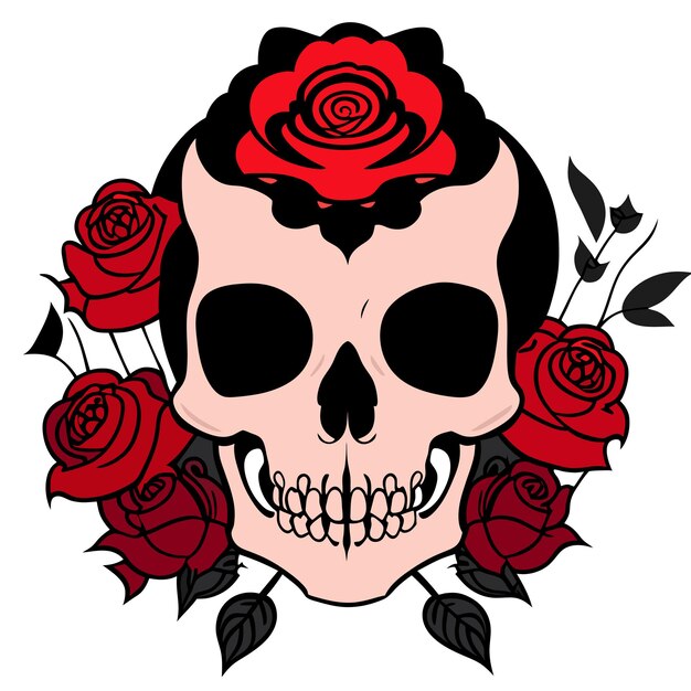 Gangster skull tattoo Stock Vector by ©vectortatu 118483476